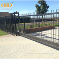 Elegant custom welded iron main gate designs